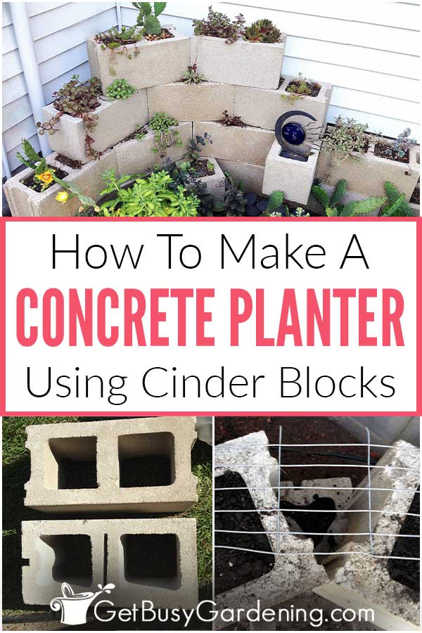 Come realizzare una fioriera in blocchi di cemento - La guida completa